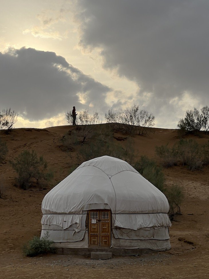 Kyzylkum Safari Yurt Camp - Navoi - Uzbequistao © Viaje Comigo