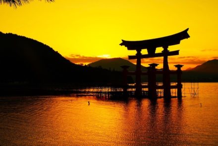 Santuário Itsukushima - ilha de Miyajima - Japão © Naoki_Imada:Pixabay