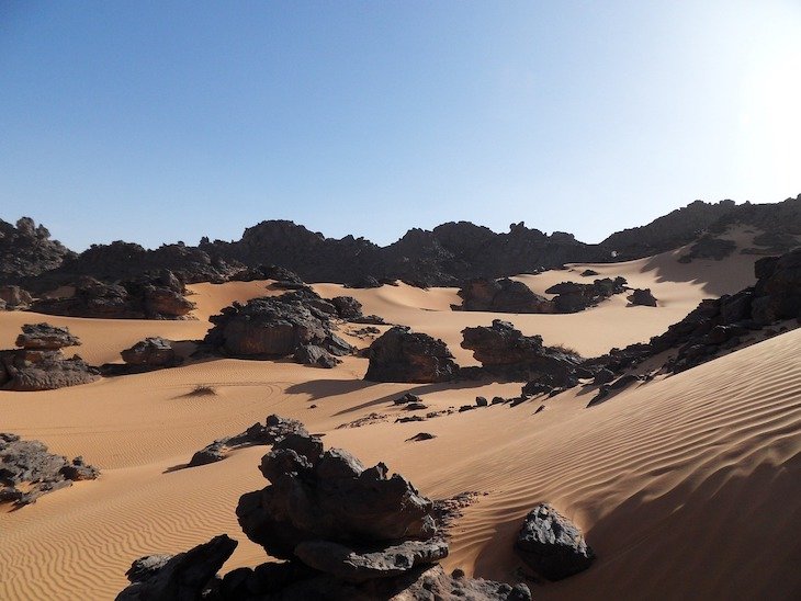 Deserto na Libia © wbwolfgang Pixabay