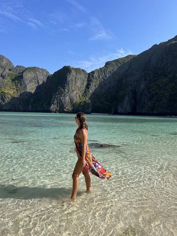 Susana Ribeiro - Maya Bay - Phi Phi Tailandia © Viaje Comigo