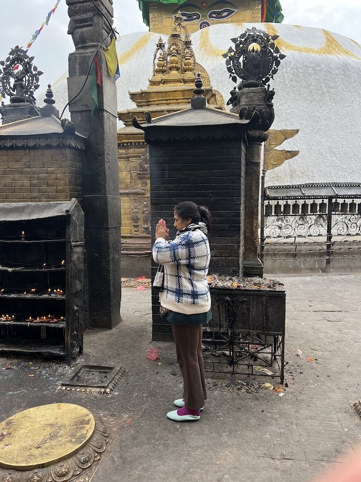 Templo dos Macacos - Swayambhunath - Nepal © Viaje Comigo