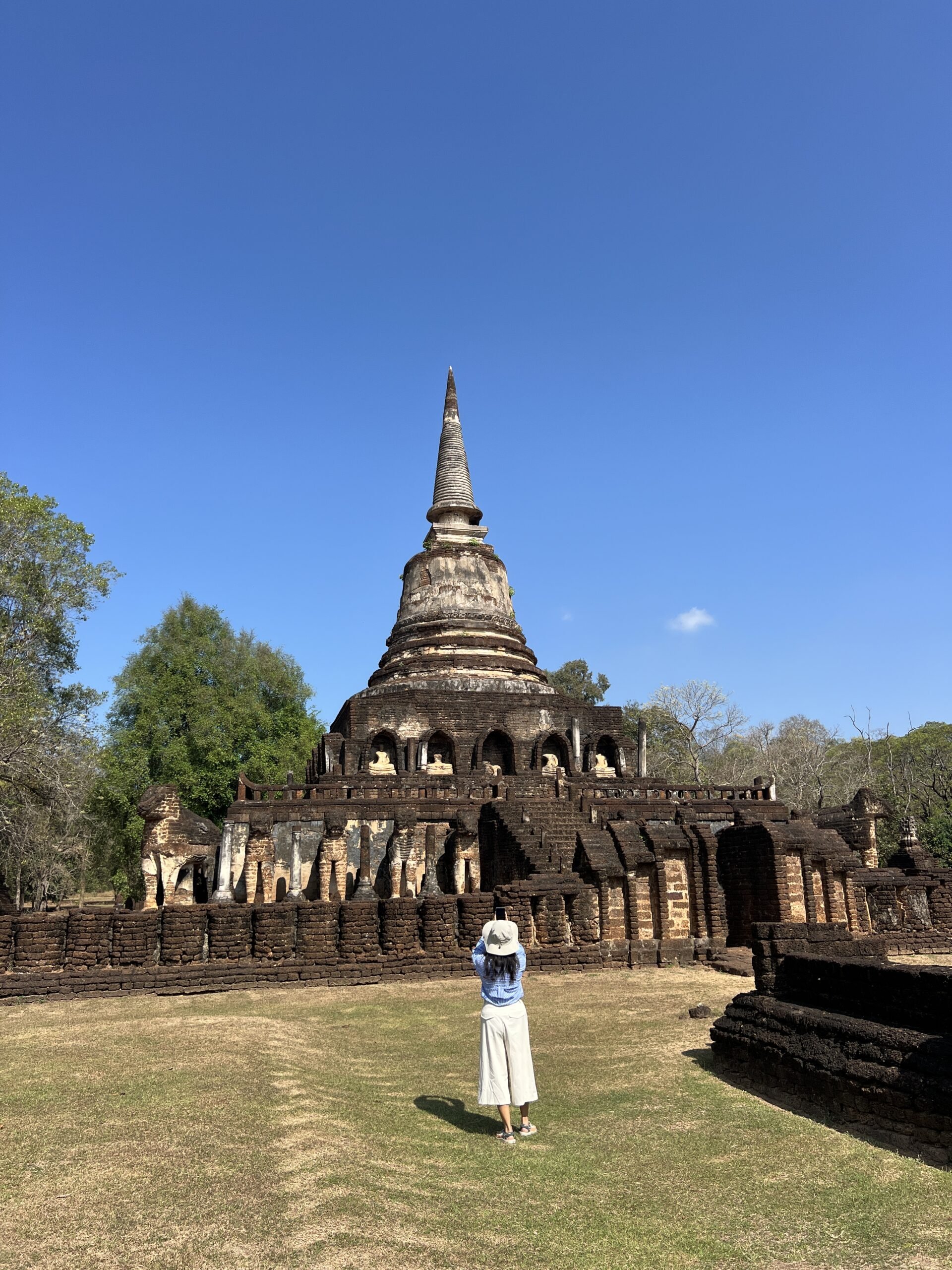 Wat Chang Lom - Sukhothai - Tailandia © Viaje Comigo