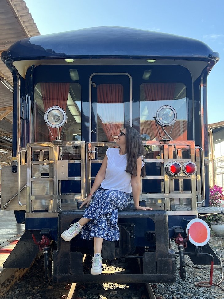 Comboio The Blue Jasmine: viagem histórica e gastronómica pela Tailândia