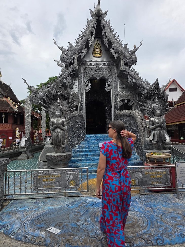 Templo de Prata - Wat Srisuphan - Chiang Mai - Tailândia © Viaje Comigo