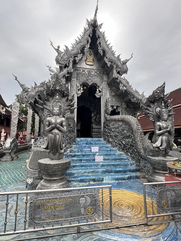 Templo de Prata - Wat Srisuphan - Chiang Mai - Tailândia © Viaje Comigo