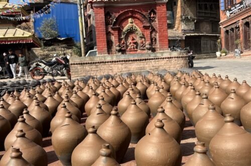 Pottery Square -Praca da Ceramica - Bhaktapur Durbar Square - Catmandu - Nepal © Viaje Comigo