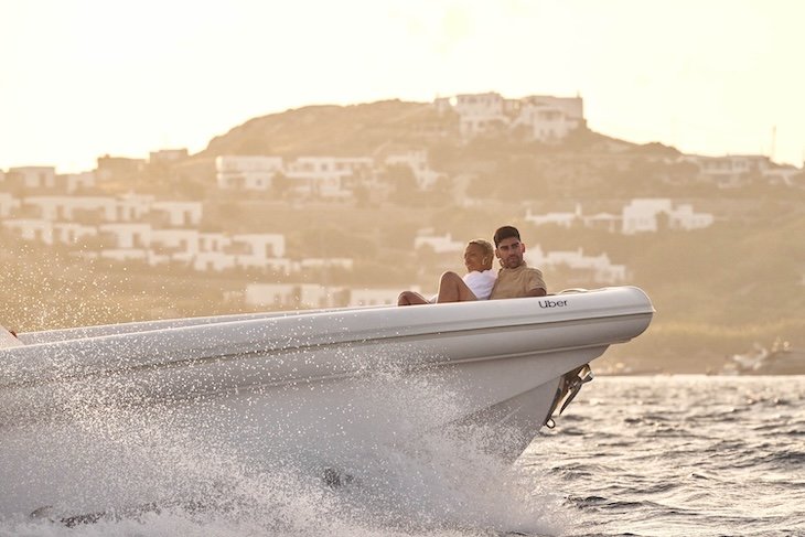 Uber expande-se com serviços de barcos no Mediterrâneo e hotéis nos EUA