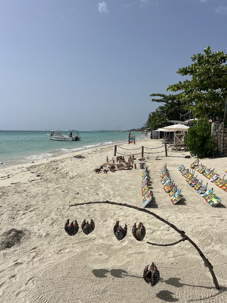 7 Mile Beach - Jamaica © Viaje Comigo