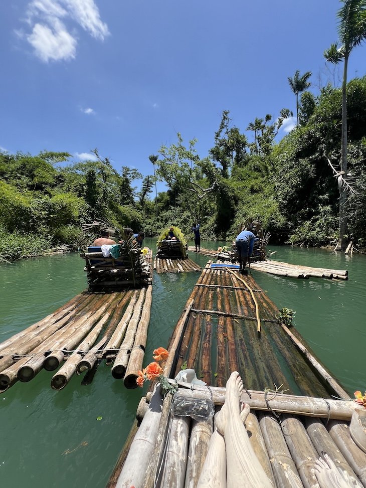 Bamboo River Rafting - Chukka - Falmouth - Jamaica © Viaje Comigo