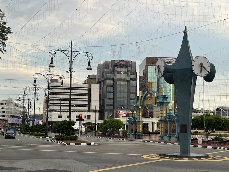 Bandar Seri Begawan - capital do Brunei © Viaje Comigo