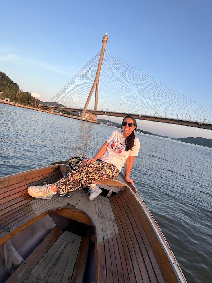 Susana Ribeiro- Kampong Ayer - Passeio de barco - Bandar Seri Begawan - Brunei © Viaje Comigo