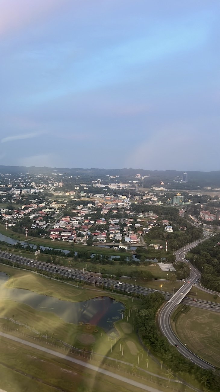 Vista do Brunei - Bandar Seri Begawan (BWN) © Viaje Comigo