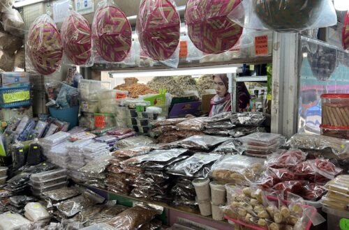 Mercado Kianggeh (Tamu Kianggeh) - Bandar Seri Begawan - Brunei © Viaje Comigo