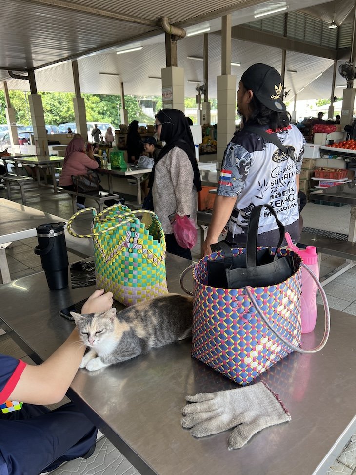 Mercado Kianggeh (Tamu Kianggeh) - Bandar Seri Begawan - Brunei © Viaje Comigo