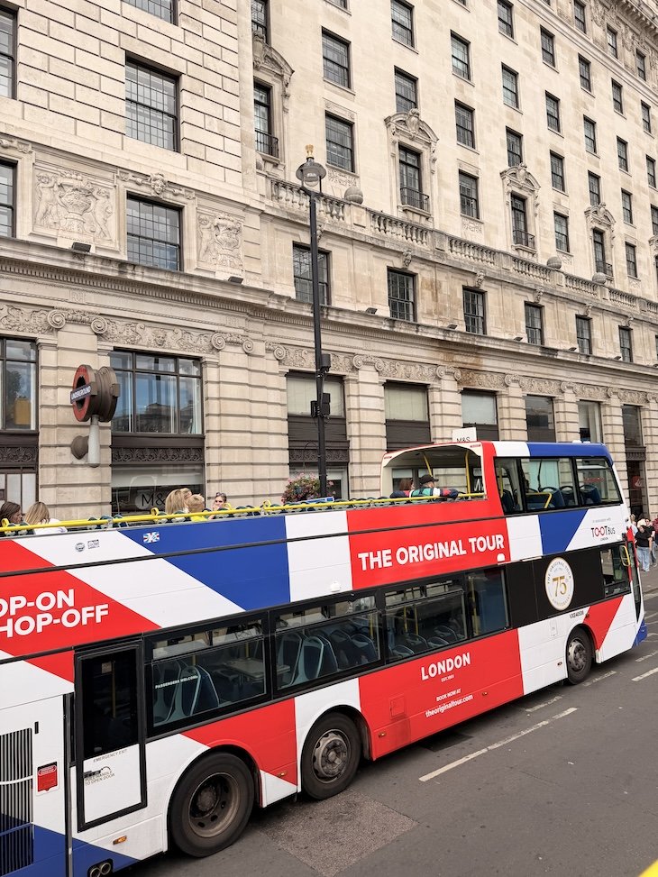 The Original Tour em Londres: guia completo das rotas, ligações, barco e passeio nocturno