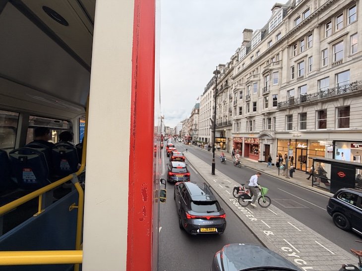 Rota Vermelha do The Original London - Bus Hop On Hop Off © Viaje Comigo