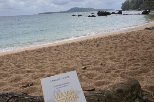 Livro Viajar Sozinha - São Tome - vista Ilhéu das Rolas © Viaje Comigo