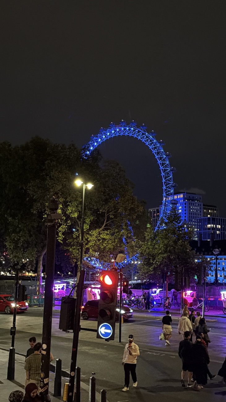 London Eye - The Original London by Night Tour - Bus Hop On Hop Off - Londres © Viaje Comigo