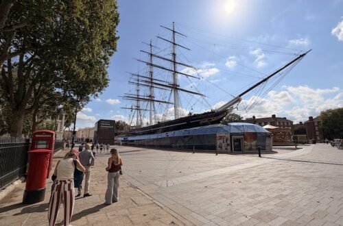 The Cutty Sark - Passeio de barco com The Original London Tour - Greenwich - Londres © Viaje Comigo