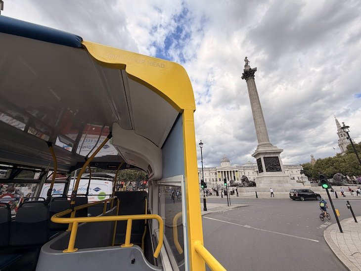 Rota Azul do The Original London - Bus Hop On Hop Off © Viaje Comigo