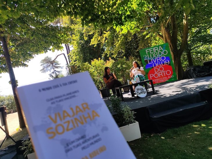Livro "Viajar Sozinha" - na Feira do Livro do Porto 2026 © Viaje Comigo